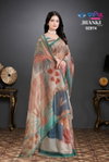 Jhanki Vol 02 By Vipul Organza Cruss Saree Wholesale Price In Surat